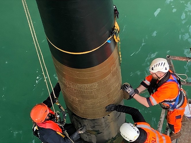 Marine Piling Protection innovation